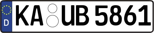 KA-UB5861