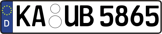 KA-UB5865