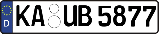 KA-UB5877