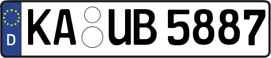 KA-UB5887