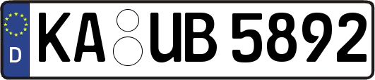 KA-UB5892