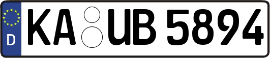 KA-UB5894