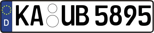 KA-UB5895