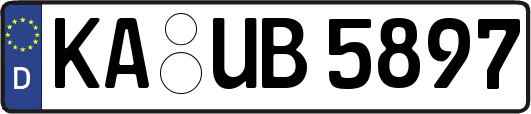 KA-UB5897