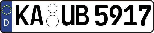KA-UB5917
