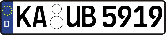KA-UB5919