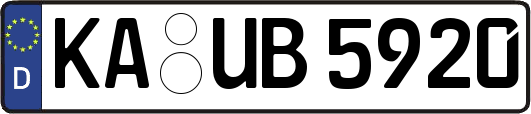 KA-UB5920