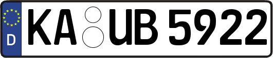 KA-UB5922