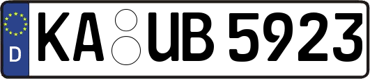 KA-UB5923