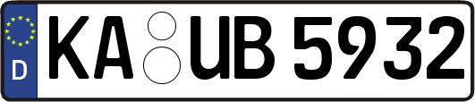 KA-UB5932