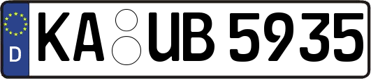 KA-UB5935