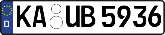 KA-UB5936