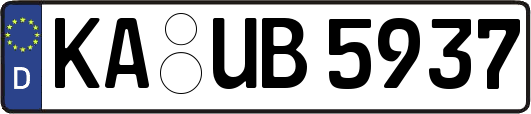 KA-UB5937