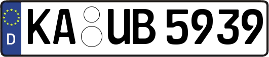 KA-UB5939