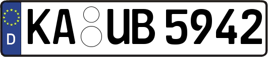 KA-UB5942