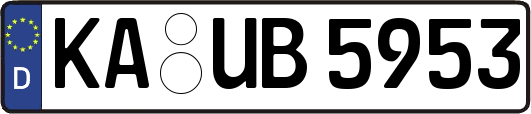 KA-UB5953