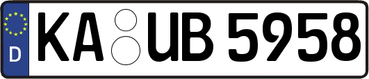KA-UB5958