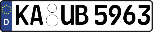 KA-UB5963