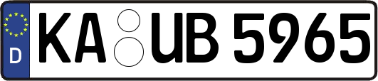 KA-UB5965