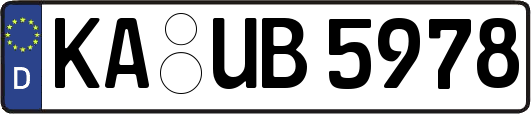 KA-UB5978