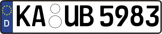 KA-UB5983