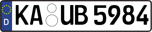 KA-UB5984