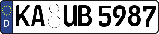 KA-UB5987