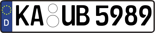 KA-UB5989