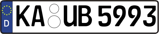 KA-UB5993