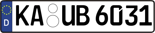 KA-UB6031