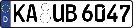 KA-UB6047