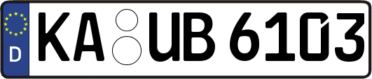 KA-UB6103