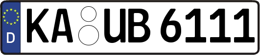 KA-UB6111