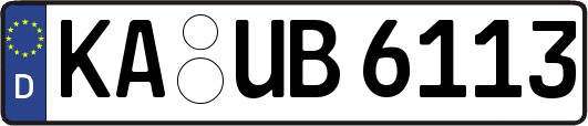 KA-UB6113