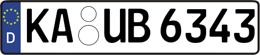 KA-UB6343