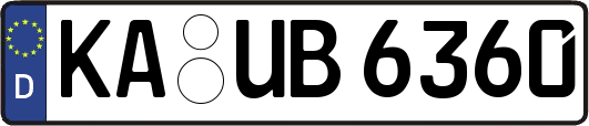 KA-UB6360