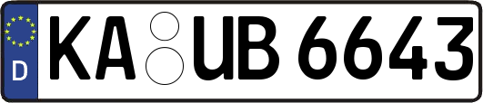 KA-UB6643