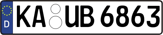 KA-UB6863