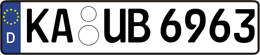 KA-UB6963