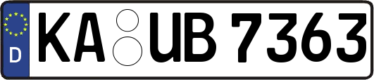 KA-UB7363
