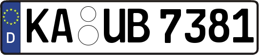 KA-UB7381