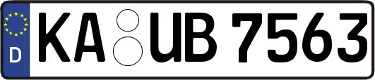 KA-UB7563