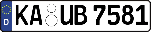 KA-UB7581