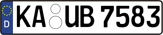 KA-UB7583