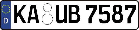 KA-UB7587