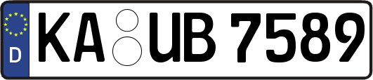 KA-UB7589