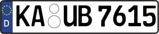 KA-UB7615