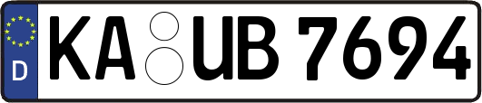 KA-UB7694
