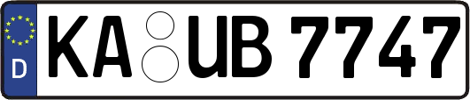 KA-UB7747