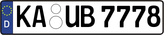 KA-UB7778